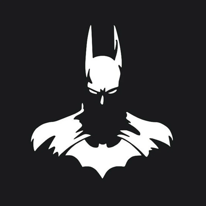 

Hot Batman Car Stickers Batman DC Dark Knight Car Window Vinyl Decal Sticker Car Styling Car Sticker 5" x 4.5