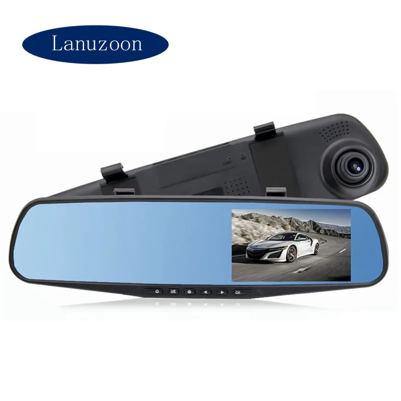 Car DVR Night Vision Dash Camera In Car Video Camera Full HD Car Video Recorder Mirror Rear View DVR Video Camera Dash Cam