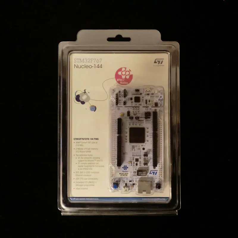 1 шт х NUCLEO-F767ZI ARM STM32 Nucleo-144 доска с STM32F767ZI MCU NUCLEO F767ZI | Электронные компоненты и