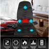 Heated Back Massage Seat For Car Home Office Heat Vibrate Cushion Back Neck Massage Chair For Relaxation 2
