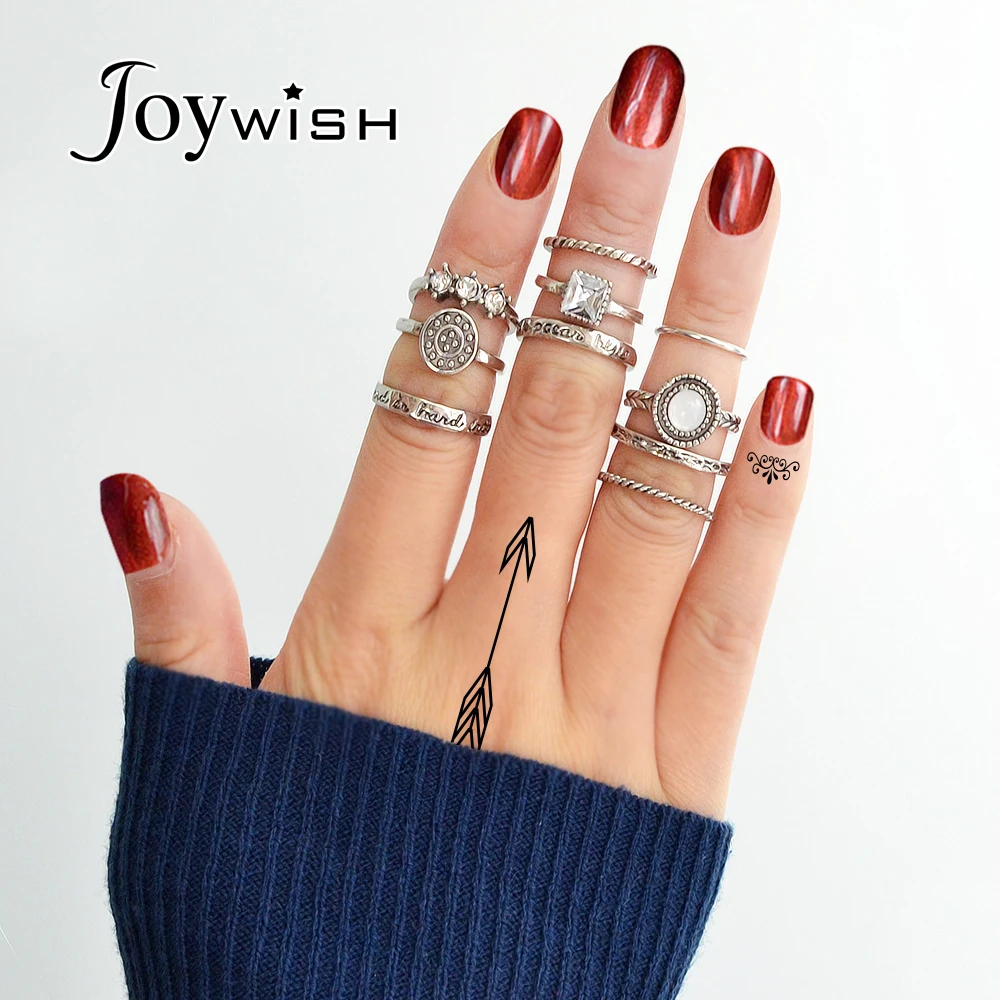 Joywish 10 шт./компл. Ретро Стиль под старину цвета: золотистый серебристый Цвет с