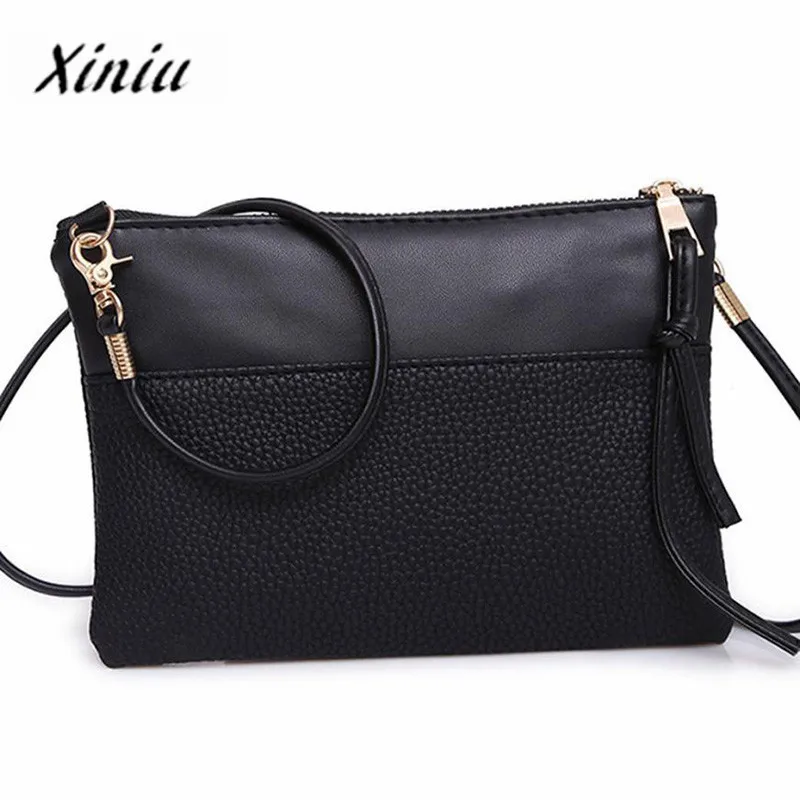 Xiniu, женские сумки, простая женская сумка на плечо, модная маленькая сумка через плечо из искусственной кожи для женщин, сумка для основной Женщины# 1C