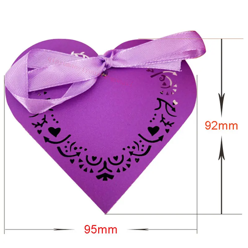 50Pcs Gift Favors Box Wedding Candy Box With Love Heart For Romantic Wedding Party Sweets 7zSH152 (54)