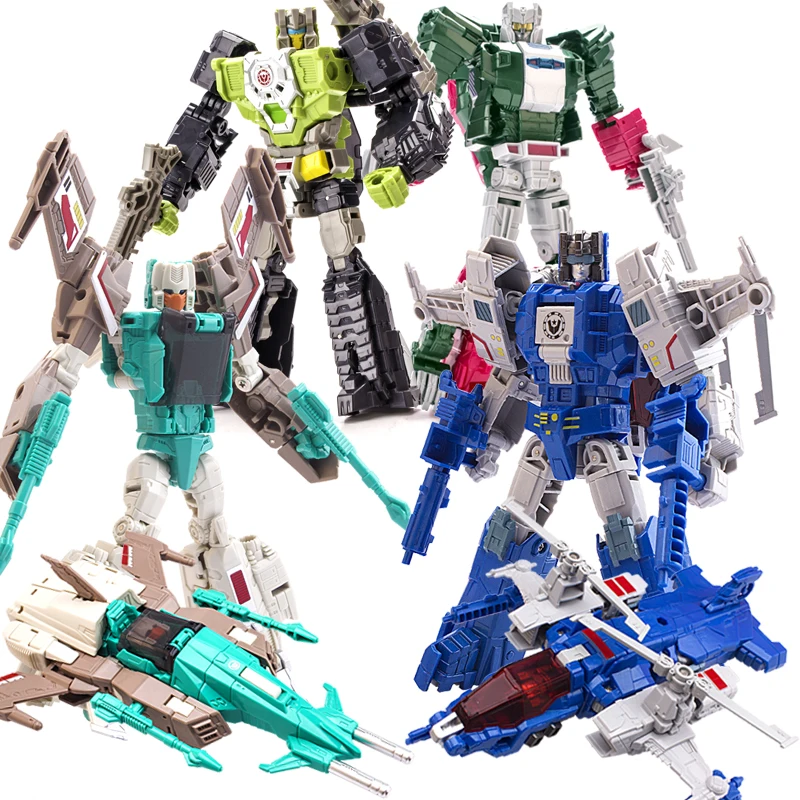 Big size plastic robot toys movie 4 dinosaur classic robot car toys