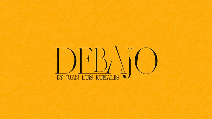 Debajo (Gimmick and Online Instructions) by Juan Luis Rubiales 1
