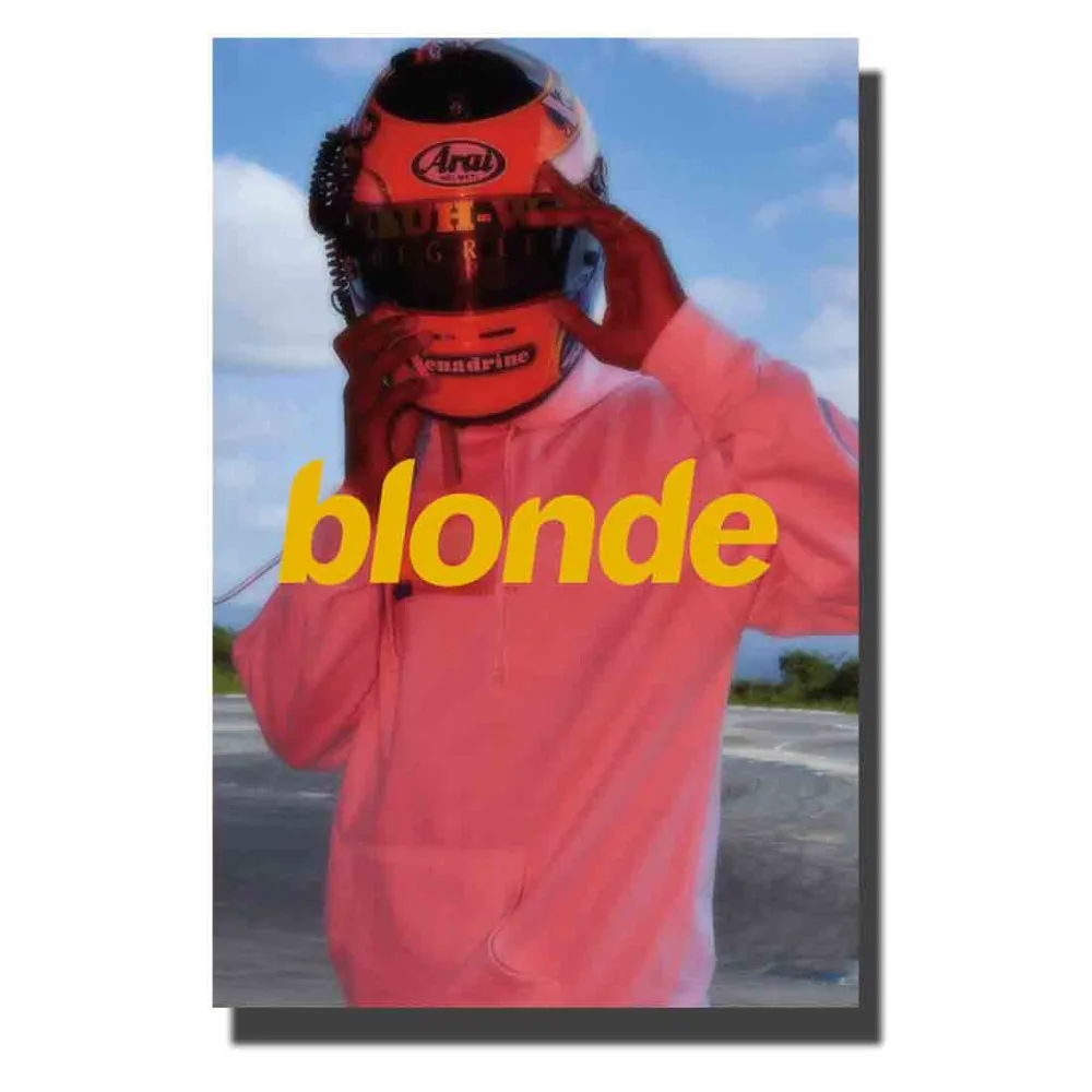#*Cheap Frank Ocean Blond Custom hot Art Poster Print Home Wall decoration8x12 12x18 24x36 decor canvas hot