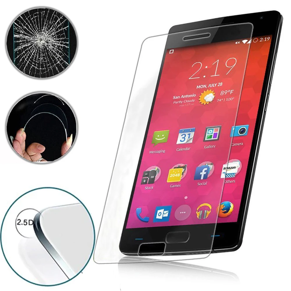 9H 2.5D 0 26 мм закаленное стекло Защита экрана для One Plus 2 две Защитная пленка Two oneplus