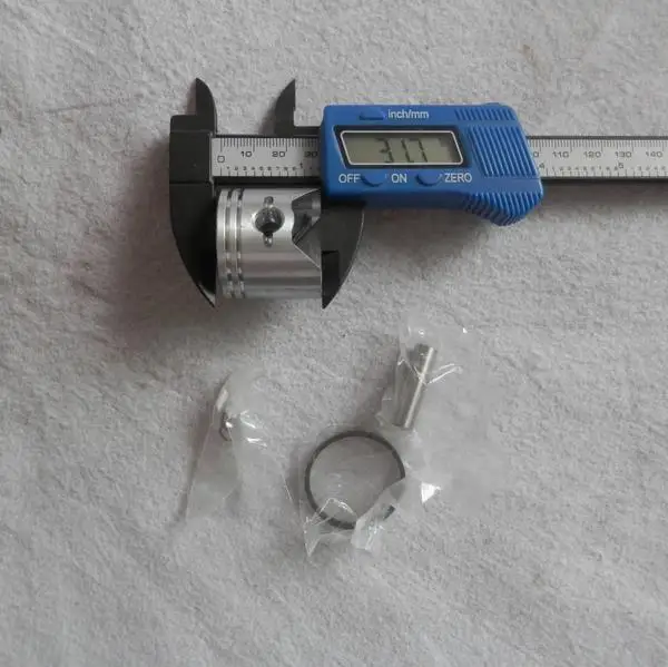 Комплект поршней 34 мм для триммера ZENOAH G26L 2600 2610 25.47CC|kit tattoo|piston yamahapiston honda |