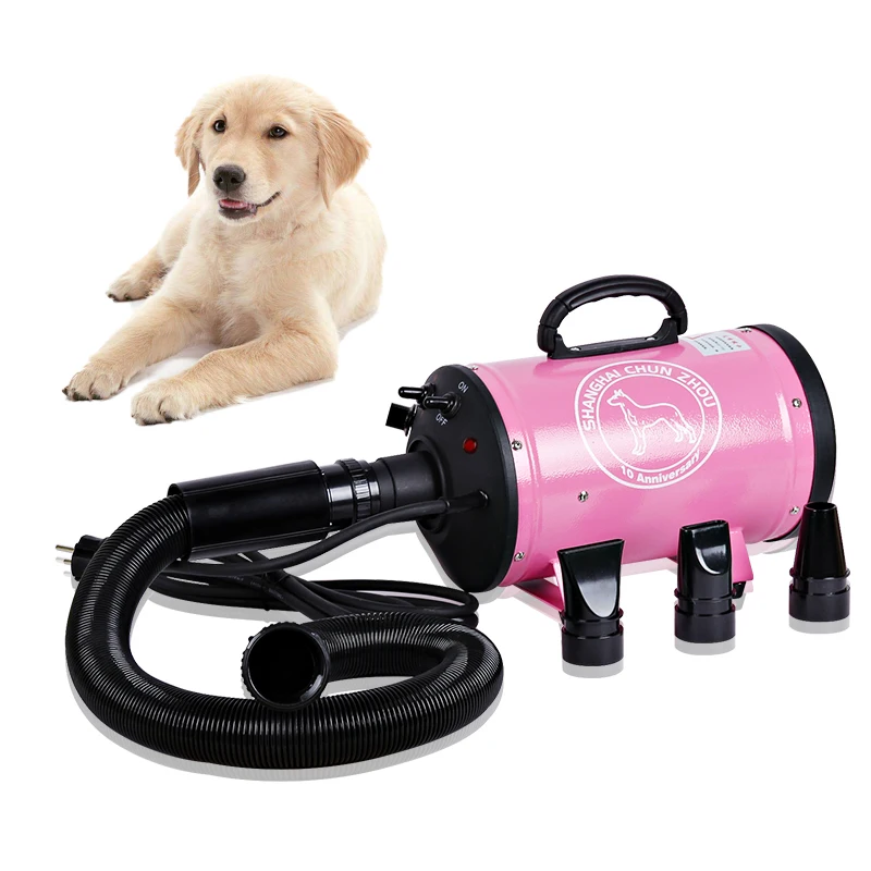 Pet hair dryer Pet water blower Dryer heater Air duct hair dryer Pet