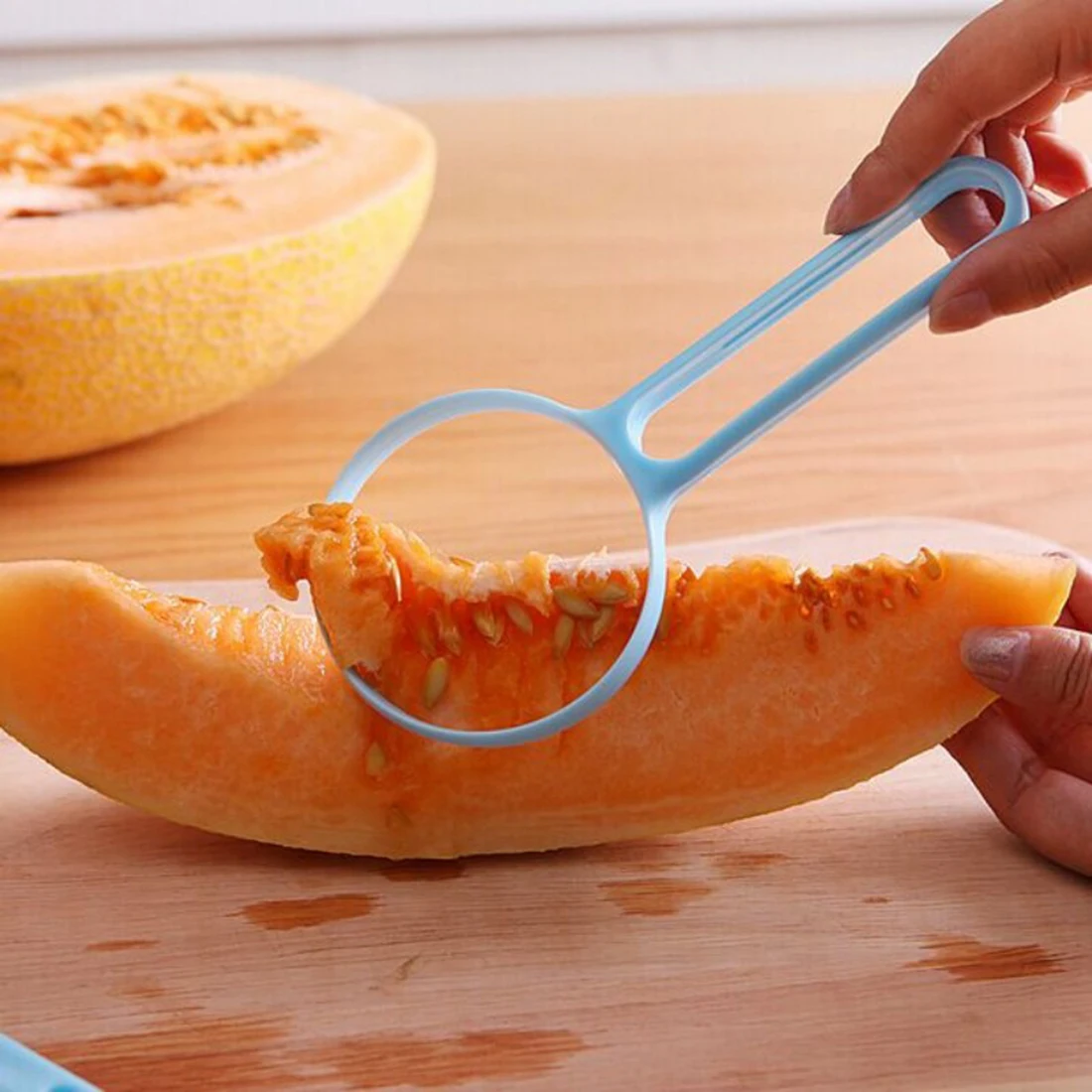 Cooking Melon Spoon Fruit Peeler Household Gadget Kitchen Tools Peeling