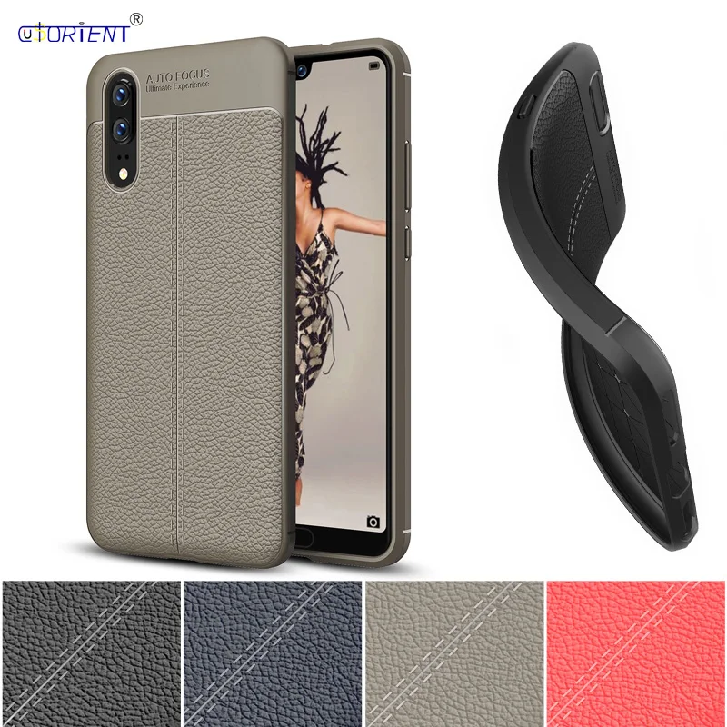 Чехол для Huawei P20 EML-AL00 EML-L29 EML-L09 кожаный чехол мягкий телефона из ТПУ с принтом