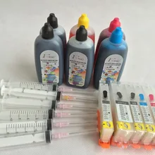 BCI-350 Набор для чернильных картриджей для Canon PIXUS MG6330 MG7130 iP8730 MG5630 MG6730 MG7530F MG7530 принтер с чипом Arc серый ультрафиолетовая краска на основе красителя