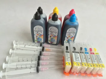 

BCI-350 Refill ink kit for Canon PIXUS MG6330 MG7130 iP8730 MG5630 MG6730 MG7530F MG7530 printer with ARC chip grey UV dye ink