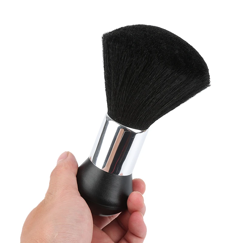 Hair Brush Home Barber Tools Black Soft Neck Face Duster Brushes Hairdresser Salon Cut Hairdressers Styling Make Tools