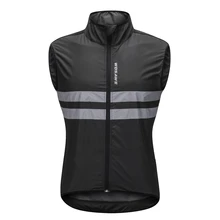 WOSAWE светоотражающий защитный жилет водонепроницаемые куртки высокой видимости куртка без рукавов для велоспорта Мужская Женская Светоотражающая куртка