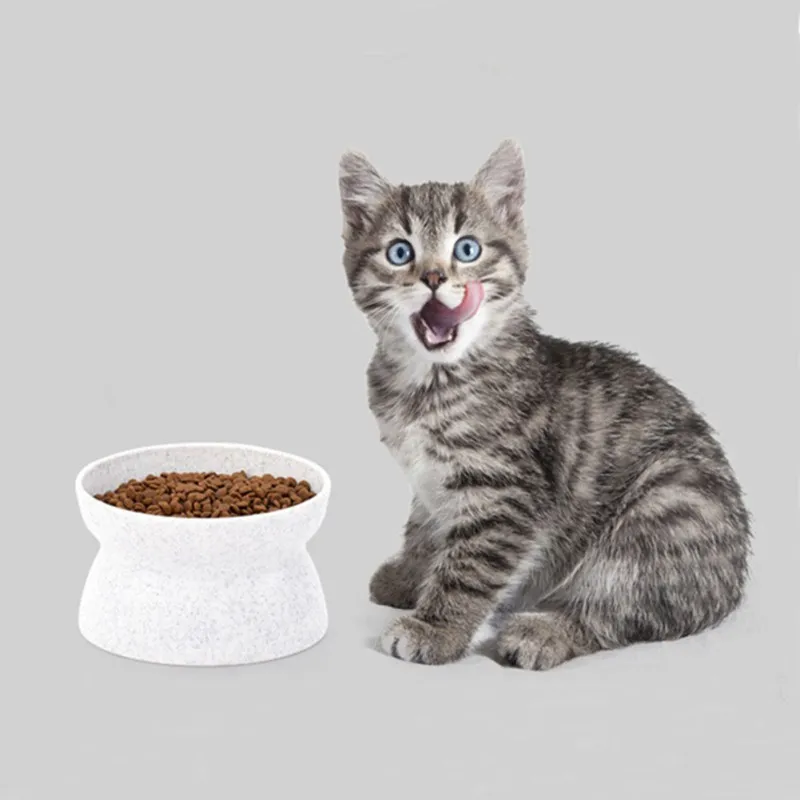 

Creative Antiskid Cat Bowls With Raised Stand Pet Food And Water Bowl Perfect For Cats And Small Dogs Supplies