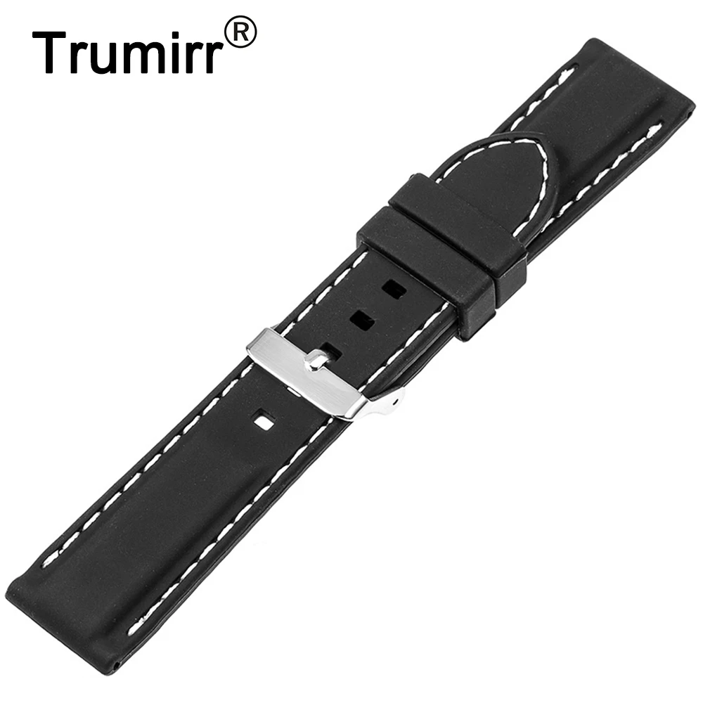 Buy Silicone Rubber Watch Band 22mm for Samsung Galaxy