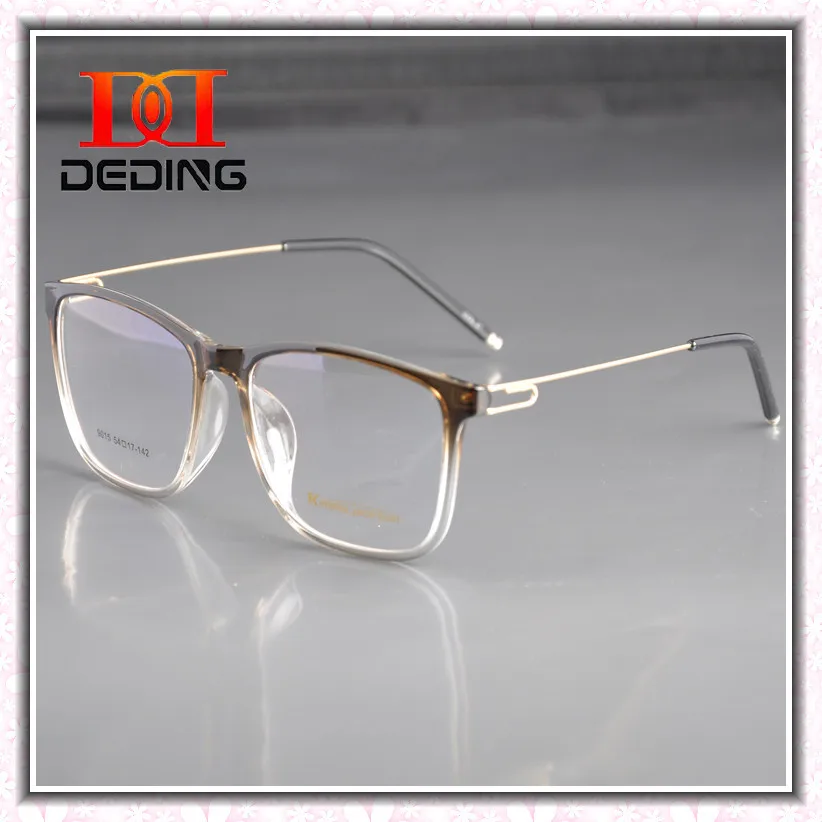 

DeDing Men Ultra-fine Metal Legs Eyeglasses Women Retro Large Full Frmae Glasses Students Optical Myopia Glasses Frame DD0685