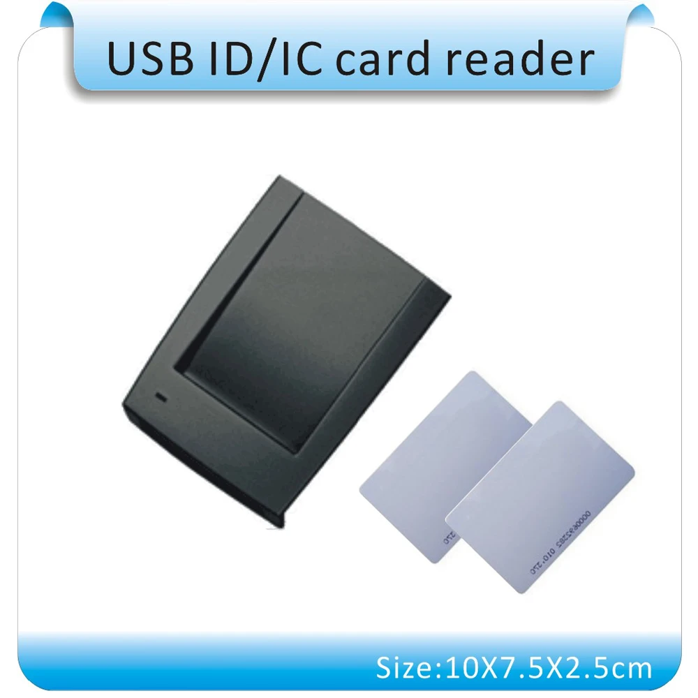 15 Стиль выходной формат(английский программное обеспечение) 125 кГц частоты RFID card reader, USB порт, вывода текста,+ 10 карт