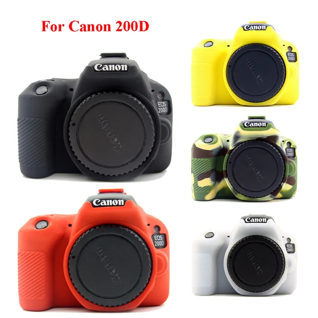DSLR Camera Case Bag Soft Silicon Case Rubber Protection Bag For Canon