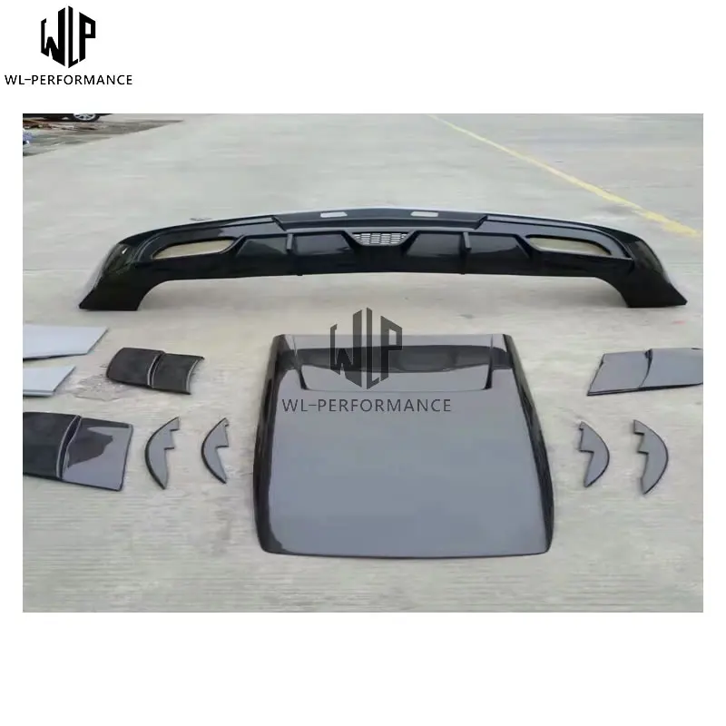 奔驰SLS AMG R197 Black MISHA 宽体大包围套件 4