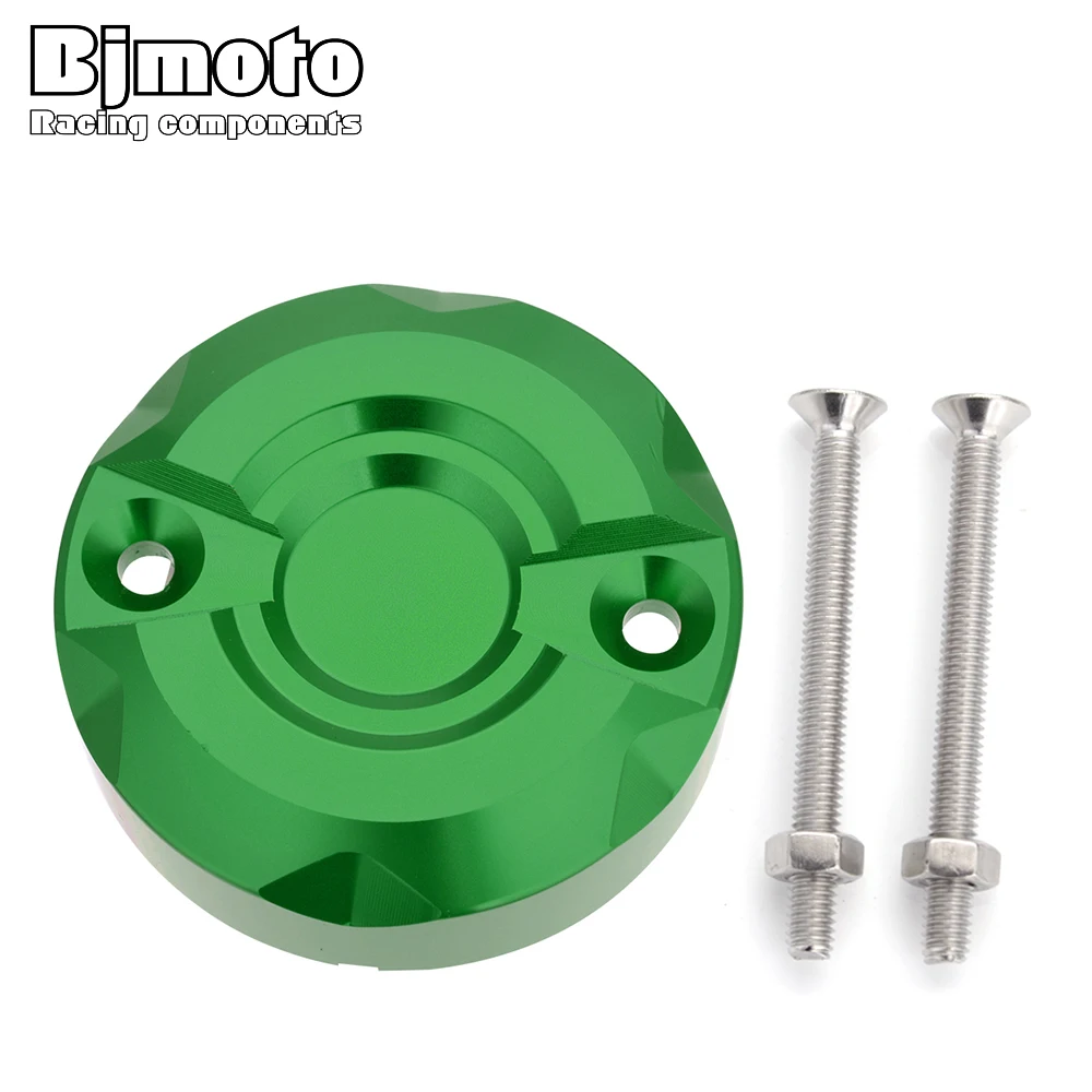 

BJMOTO For Kawasaki ZX-10R ZX10R 2016 2017 2018 Green CNC Front Brake Master Cylinder Reservoir Cover Cap