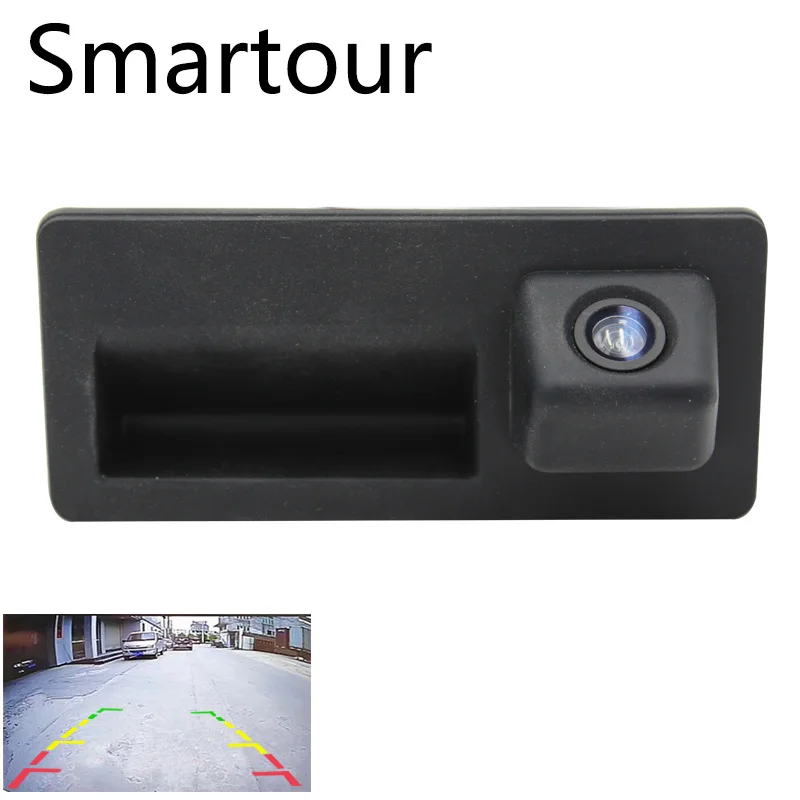 

Smartour Car rear reversing camera for Volkswagen Audi Q5Q7 Touareg trunk handle rear view HD night vision image CCD camera
