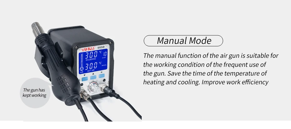 YIHUA 995D Soldering Station 11