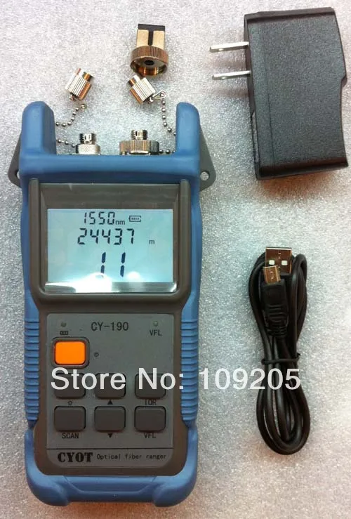 

Optical Fiber Ranger CY190 Visual Fault Locator