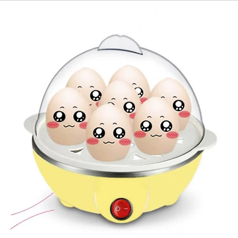 

New Multi Function Rapid Electric Egg Cooker 7 Eggs Capacity Fast Egg Boiler Steamer Great Kitchen Tools