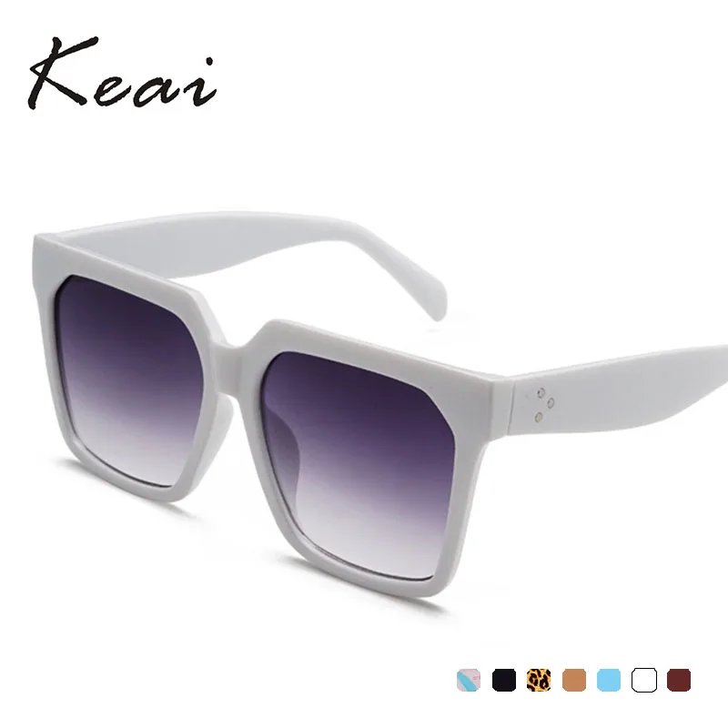 2019 New Classic Square Sunglasses Women Men Vintage Oversized Gradient Sun Glasses Shades Female Luxury Designer UV400 shades