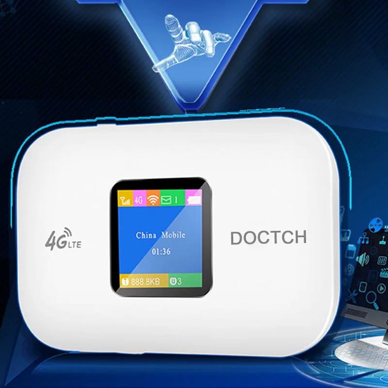 

NEW top DOCTCH original 150M 4G wireless router Support unicom, telecom and mobile card WPS function