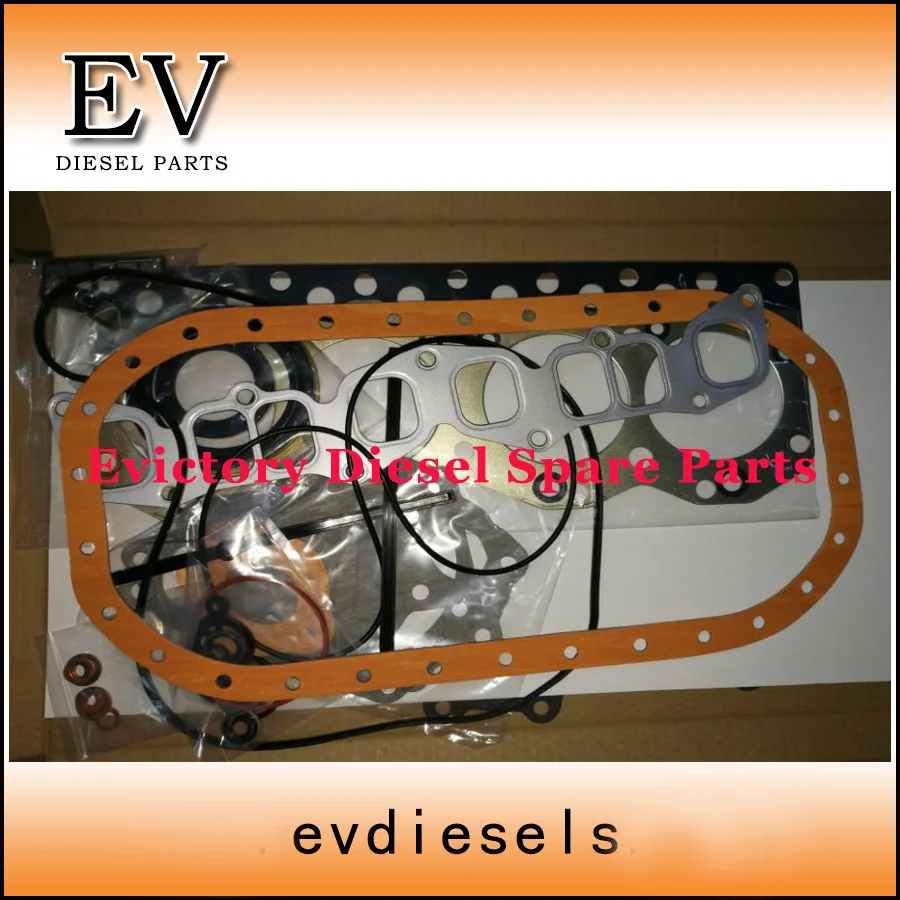 Engine rebuild kit For Deawoo forklift DC24 full gasket kit with