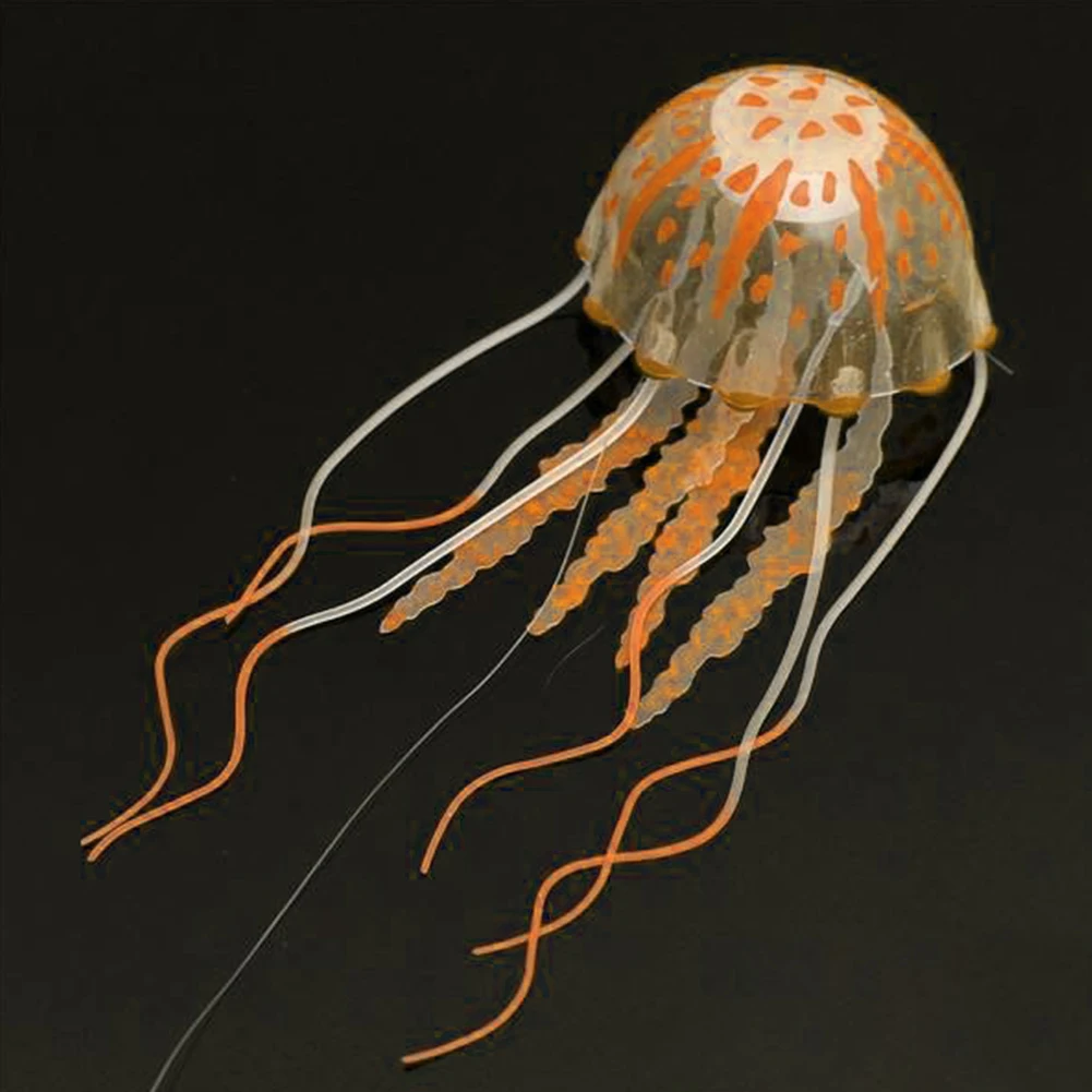 

Artificial Jellyfish Octopus Goldfish Fish Tank Aquarium Decor Water Ornament