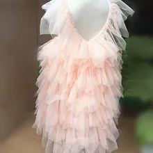 Розничная ; коллекция года; длинное Кружевное платье-пачка для девочек; платье для малышей; Платья с цветочным рисунком для девочек; BBJ008