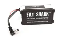 Fatshark очки 18650 чехол с аккумулятором жир акулы видео очки Липо сумка для хранения FSV1814