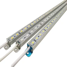 Lampe étanche conforme à la norme IP68, 12V DC, SMD 5050, idéale pour une cuisine, une piscine ou un placard, 50cm