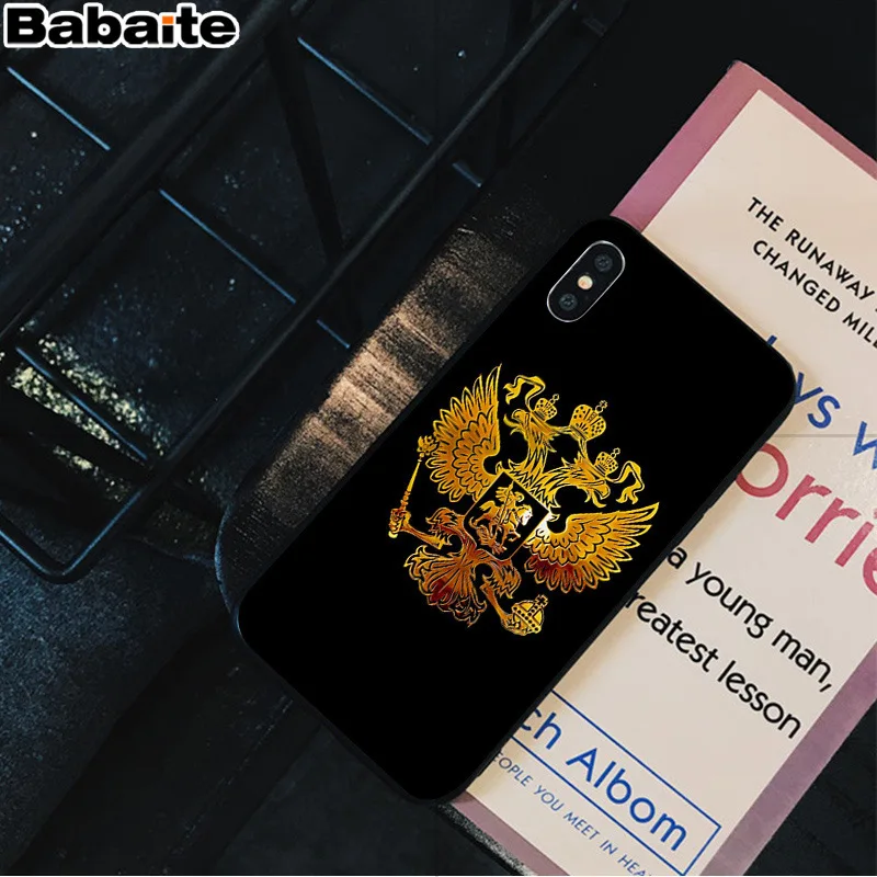 Babaite Armenia Albania флаг России герб DIY чехол для телефона для Apple iPhone 8 7 6 6S Plus X XS MAX 5 5S SE XR чехол - Цвет: A3