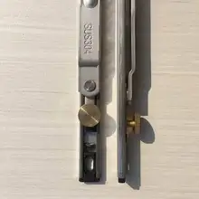 12 дюймов два шатуна алюминиевый сплав двери и окна пластиковые стальные окна открывания ограничитель аксессуары