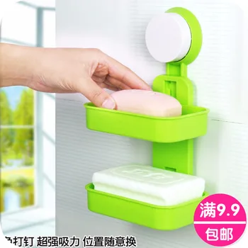 

Suction cup soap box home daily necessities department store creative bathroom home life