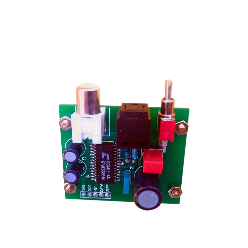 ótica coaxial para i2s iis para o decodificador dac