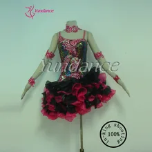 Новое классическое цельное платье для латинских танцев L-11256