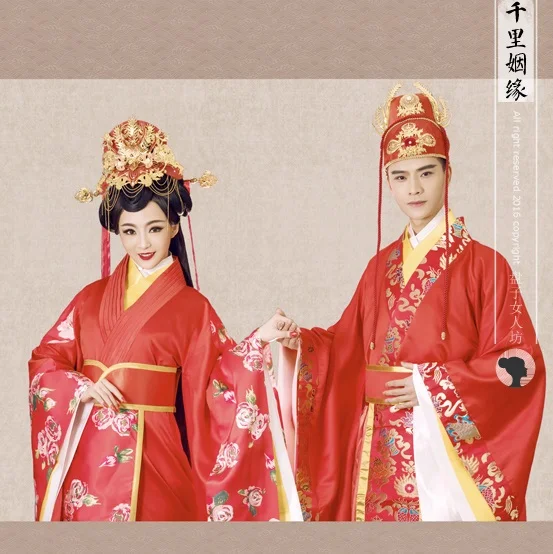 Traje De Boda Tradicional Chino De La Pareja Hanfu Boda China Ropa Formal Estilo Rojo Vintage Chois La Boda Del Estilo Chino Wedding Dress Up Free Clothes Bearclothes Motorcycle Aliexpress