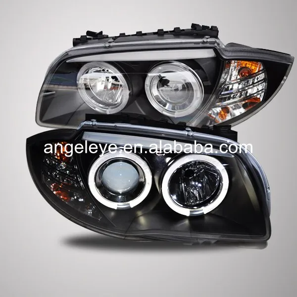 Фара для BMW E87 передсветильник 2006-2011 год CCFL Angel Eyes SN | Автомобили и мотоциклы