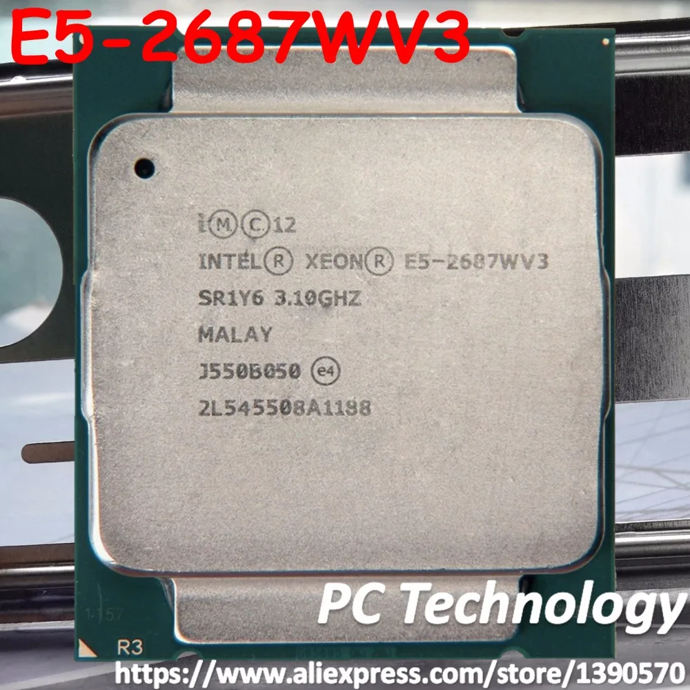E5-2687WV3 オリジナルの Intel Xeon E5 2687WV3 3.1 2.4GHZ 10 コア ...