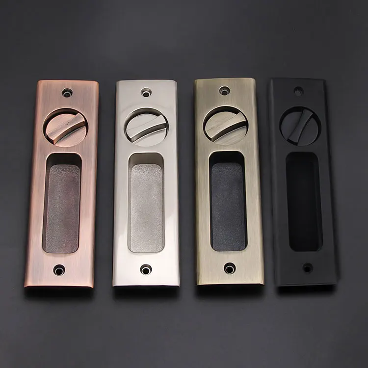 

Multicolor Hidden door lock Room door Lock Closet Door Chrome Plated Metal Keyed Hasp Lock