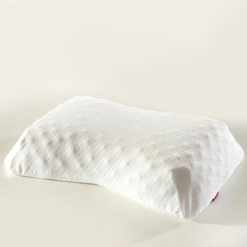 Массажная подушка для шеи из натурального латекса, Подушка для сна с эффектом памяти для взрослых, Подушка для сна, подушка для головы в спальню - Цвет: 4