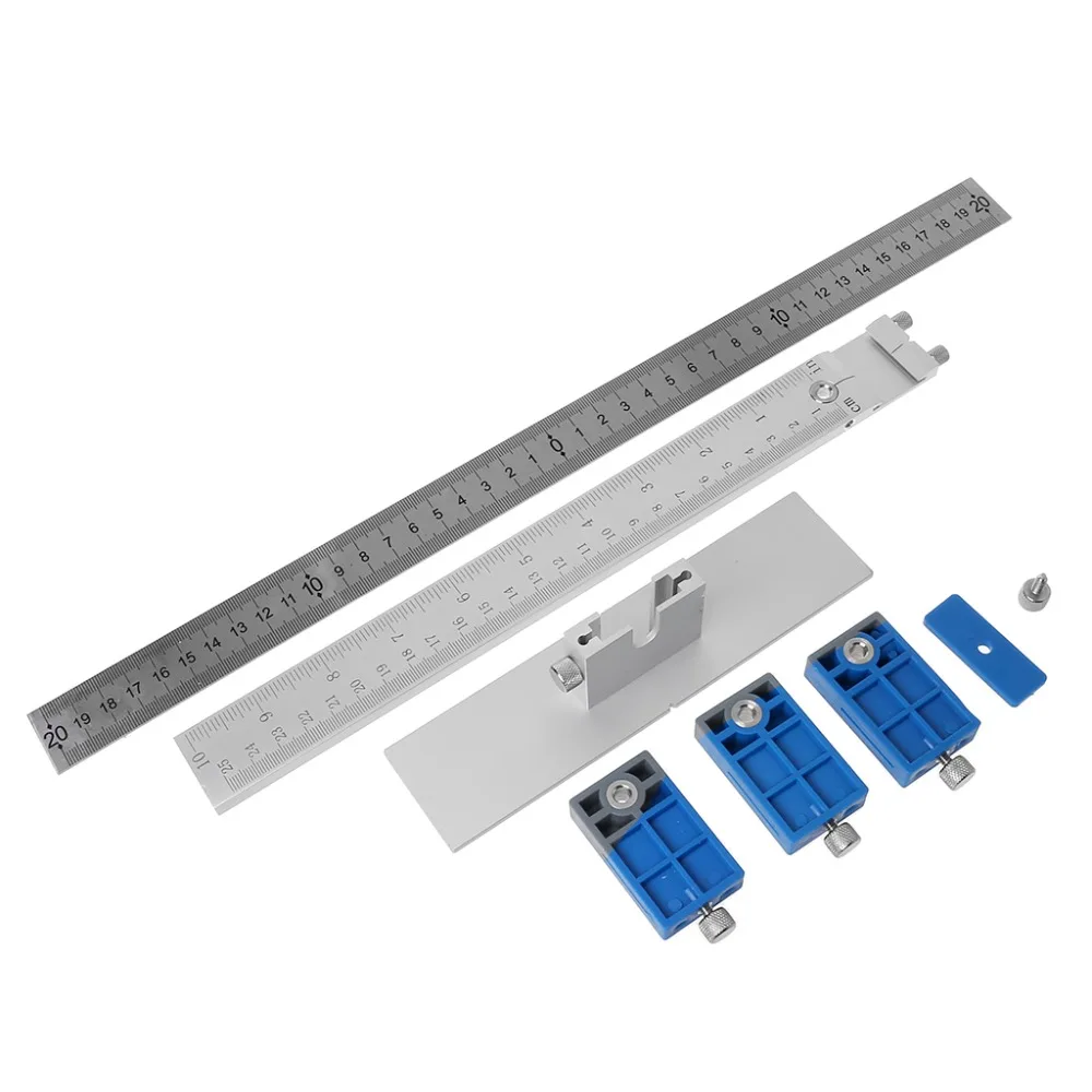 

Wood Drill Guide Punch Locator Sleeve Cabinet Hardware Jig Drawer Pull Jig Dowel Furniture Punching Tool Woodworking