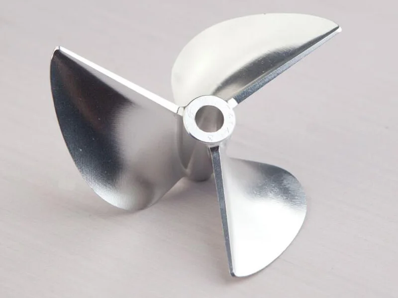 

1PC DIY Components Three-Blade CNC Propeller Diameter 74MM Aluminum 7414 3-Leaf Paddle for RC Gasoline Boat Racing O Yacht Model