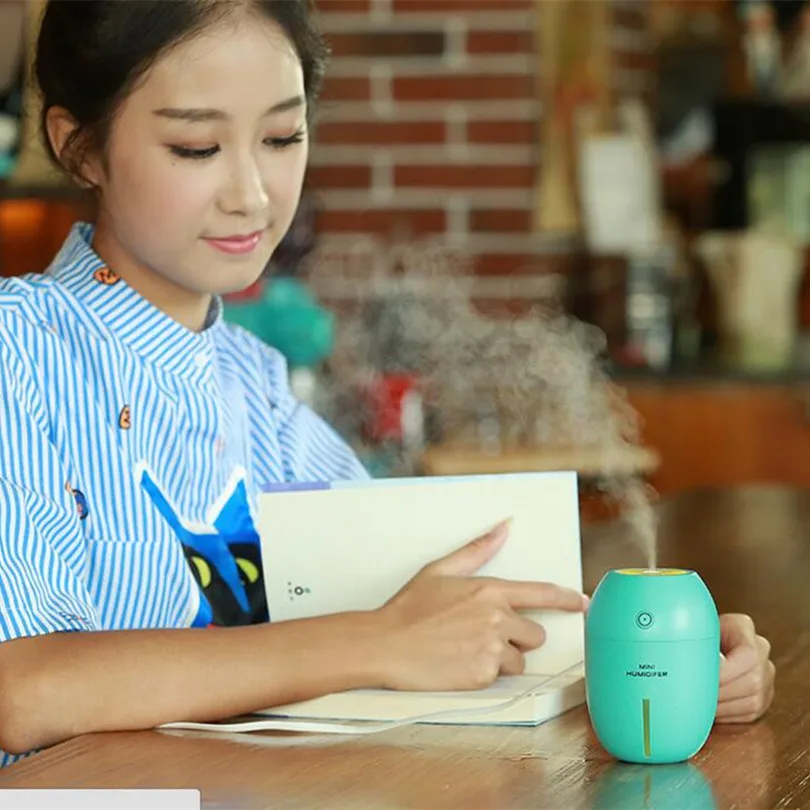 Essential Oil Diffuser Ultrasonic Humidifier USB LED Colorful Light Air Aroma Diffuser Aromatherapy Diffuser Mist Maker Fogger mini cute egg shape dry protecting usb aromatherapy essential oil aroma diffuser ultrasonic air humidifier mist maker fogger